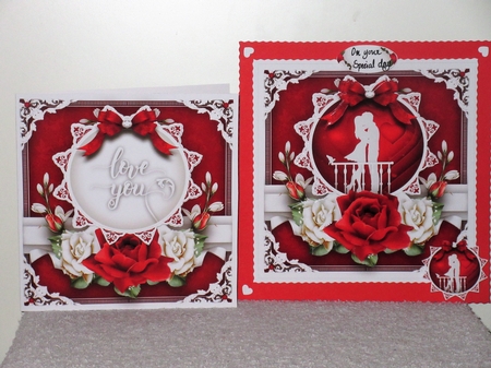 Couple Love Card Mini Kit by Wayne Swan