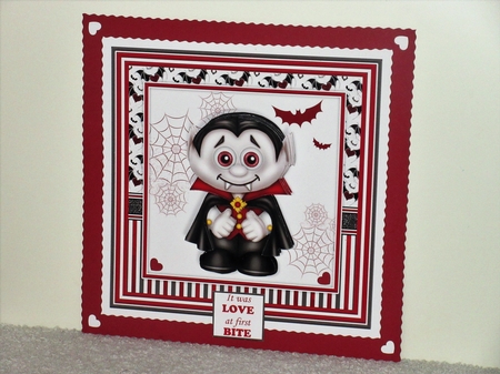 LONG IN THE TOOTH Humorous Dracula 7.5 Decoupage & Insert Kit All Occasions by Wayne Swan
