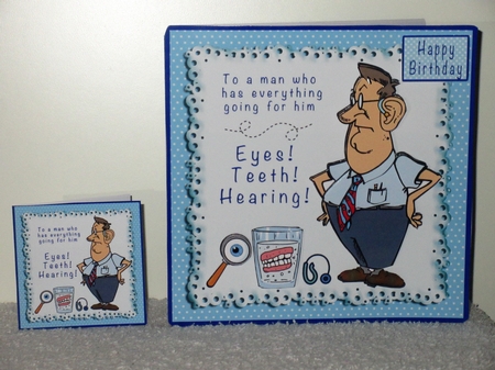 To A Man Who Has Everything Going For Him - Decoupage by Wayne Swan