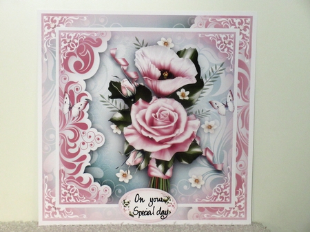 Soft Pink Floral Bouquet Mini Kit by Wayne Swan