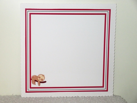 LETS GET SLOTHED SQUARES 7.5 Quick Layer Card & Insert Kit by Wayne Swan