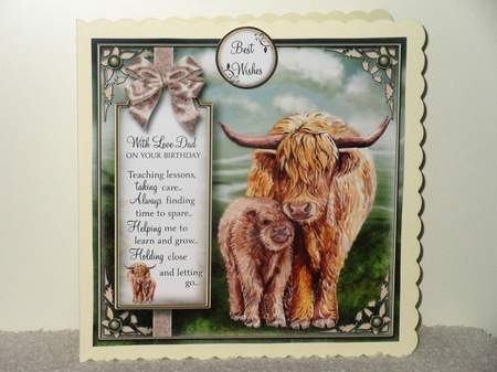 The Glencoe Highland Cattle by Wayne Swan