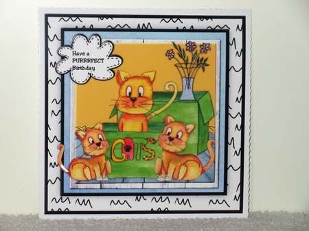 Funny  Cats  New Home  Mini Kit by Wayne Swan