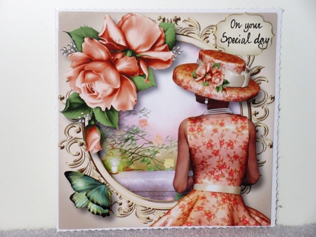 Soft Spring In Peach by Wayne Swan