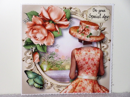 Soft Spring In Peach by Wayne Swan