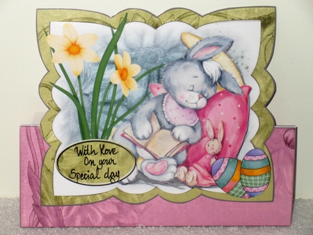 Triangle Base Mini Kit - Easter Bunny Wishes #5 by Wayne Swan