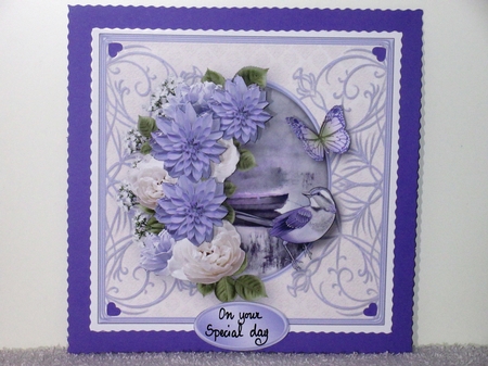 Boating Lake - Fancy Frame Card Mini Kit by Wayne Swan