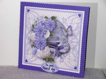 Boating Lake - Fancy Frame Card Mini Kit by Wayne Swan