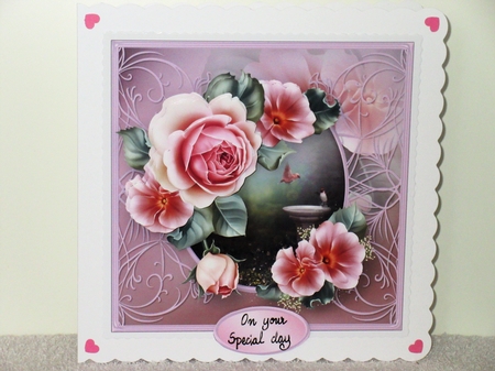 Woodland Scene - Fancy Frame Card Mini Kit by Wayne Swan