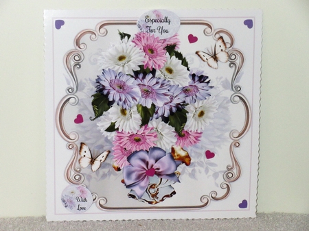 Pastel Floral Vase Mini Page Kit  by Wayne Swan