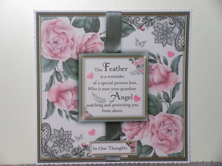 Meaningful Words - Sympathy Peony by Wayne Swan