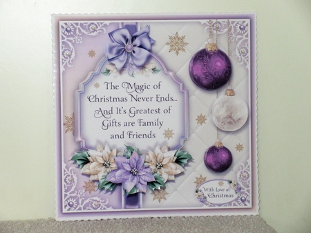 The Lilac Christmas Baubles by Wayne Swan