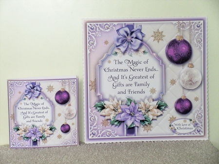 The Lilac Christmas Baubles by Wayne Swan