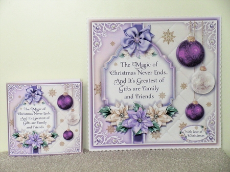 The Lilac Christmas Baubles by Wayne Swan