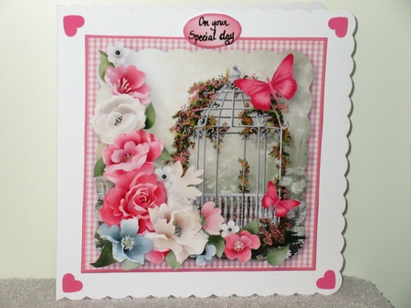 Garden Retreat - Decoupage Card Mini Kit by Wayne Swan