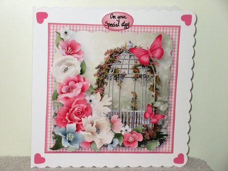 Garden Retreat - Decoupage Card Mini Kit by Wayne Swan