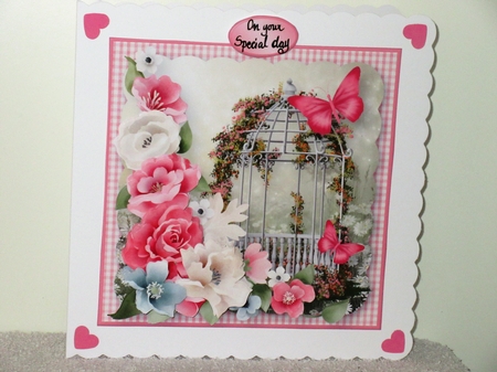 Garden Retreat - Decoupage Card Mini Kit by Wayne Swan