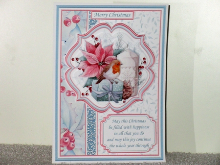 ROBIN & CANDLE Christmas A5 Portrait Pyramage & Insert Kit by Wayne Swan