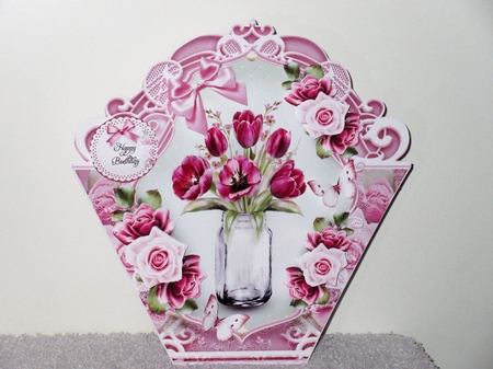 Bordeaux Tulips Bouquet Mini Kit by Wayne Swan
