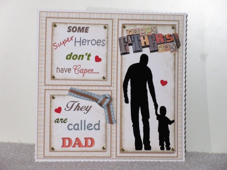8x8 Super hero Dad mini kit by Wayne Swan