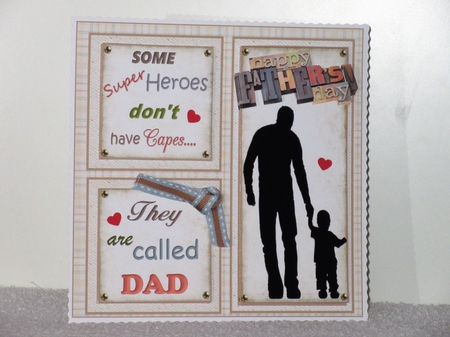 8x8 Super hero Dad mini kit by Wayne Swan
