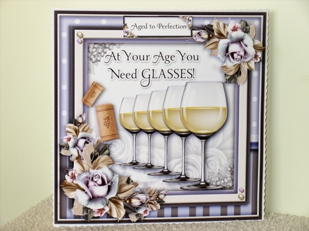 At Your Age You Need Glasses (White Wine) by Wayne Swan