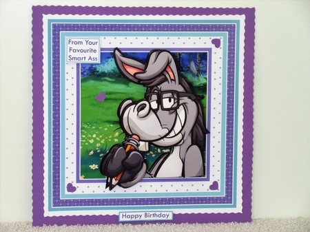 FAVOURITE SMART ASS 7.5 Decoupage Card Kit by Wayne Swan