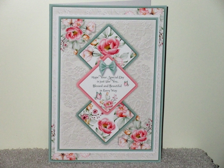 Triple Square Floral Mix by Wayne Swan