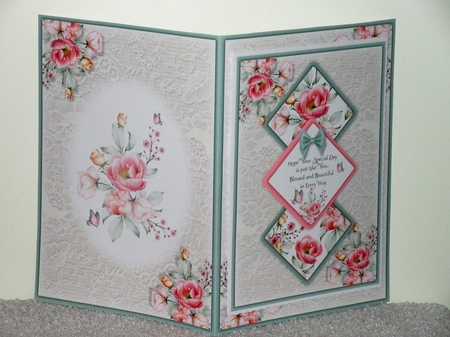 Triple Square Floral Mix by Wayne Swan