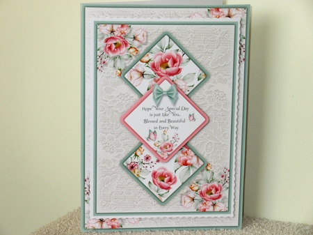 Triple Square Floral Mix by Wayne Swan