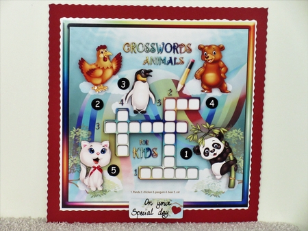 Crossword for Kids Mini Kit by Wayne Swan