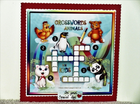 Crossword for Kids Mini Kit by Wayne Swan