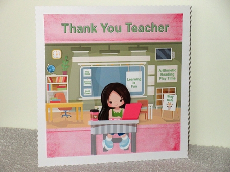 Thank You Teachers / Teacher Decoupage Mini Kit (Covid-19) by Wayne Swan