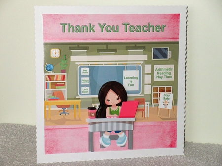 Thank You Teachers / Teacher Decoupage Mini Kit (Covid-19) by Wayne Swan