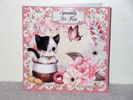 Milk & Cookies - 6x6 Complete Card & Envelope Kit by Wayne Swan