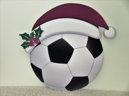 Football Crazy Christmas (Burgundy) by Wayne Swan