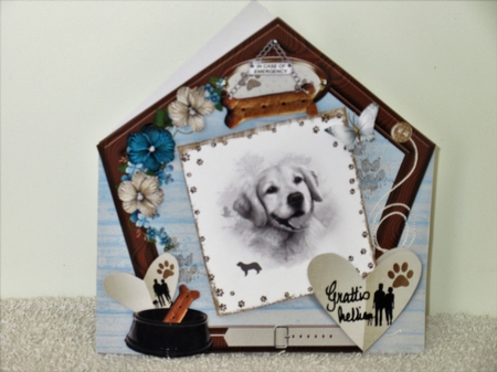A Dogs Life 4 6x6 Shaped Mini Page Kit by Wayne Swan