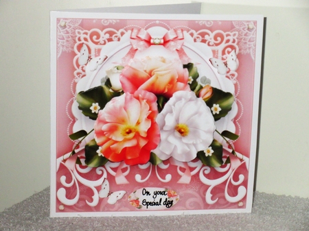Summer Roses Card Mini Kit by Wayne Swan