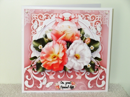 Summer Roses Card Mini Kit by Wayne Swan