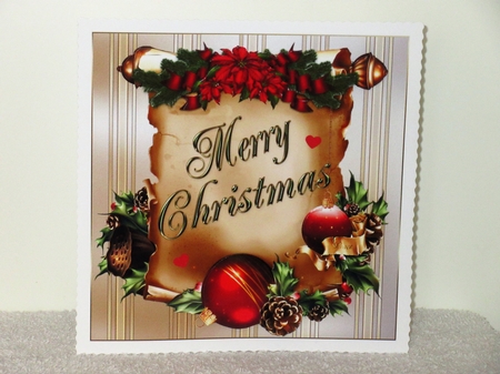 8x8 the Christmas scroll  by Wayne Swan