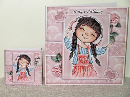 Girl with Headphones Mini Kit Ages 3 to 9 yrs by Wayne Swan