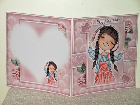Girl with Headphones Mini Kit Ages 3 to 9 yrs by Wayne Swan