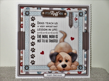 Its a Ruff Life Bumper Card Kit2 by Wayne Swan