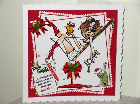 8x8 J.J Writes to Santa mini kit by Wayne Swan
