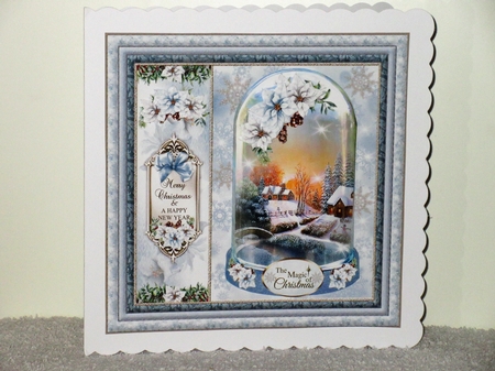 Festive Scenic Glass Dome Mini Page Kit by Wayne Swan