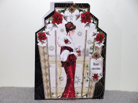 Festive Art Deco 5 - A5 Shaped Mini Page Kit by Wayne Swan