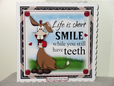 Smile While You Have Teeth Mini Card Kit by Wayne Swan