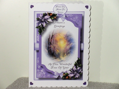 Beautiful Christmas Scene - Ethereal Woodlands by Wayne Swan