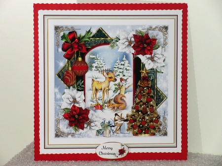 Christmas Winter Scene Mini Page Kit by Wayne Swan