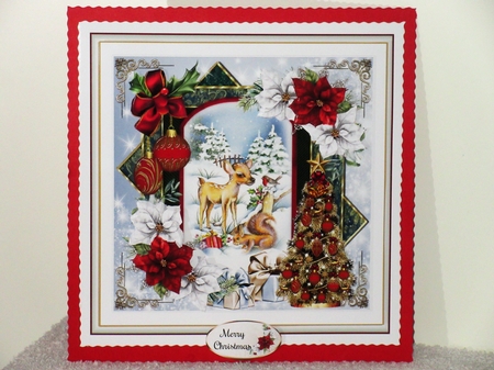 Christmas Winter Scene Mini Page Kit by Wayne Swan